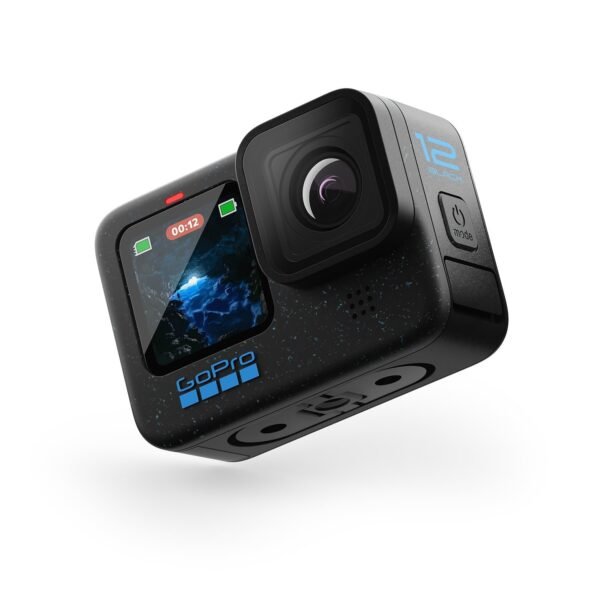 GoPro HERO12 Waterproof Action Camera with Front & Rear LCD Screens
